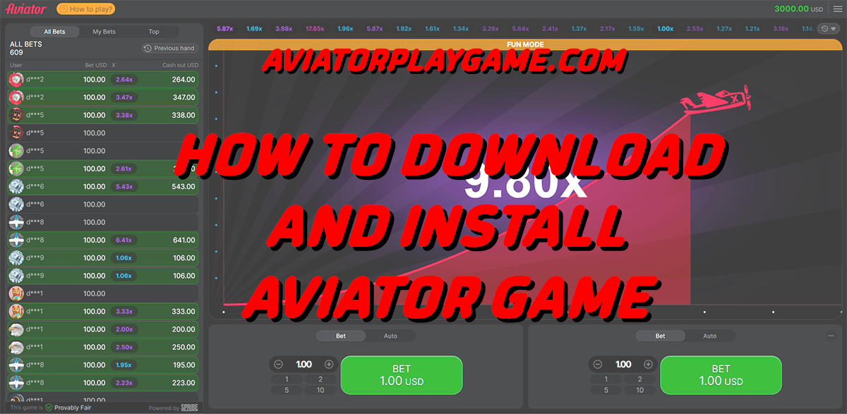 How To download and install Aviator game